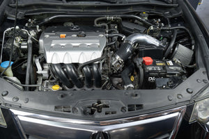 HPS Performance Air Intake Kit with Heat Shield, Polished, 827-738P