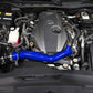 HPS Performance Air Intake Kit with Heat Shield, Blue, 827-777BL