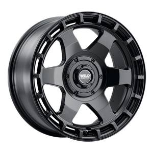 Weld Off-Road Ridge 17x9 - 5x114.3 / 5x127 BP - ET-12 - 78.1mm CB - Satin Black Wheel