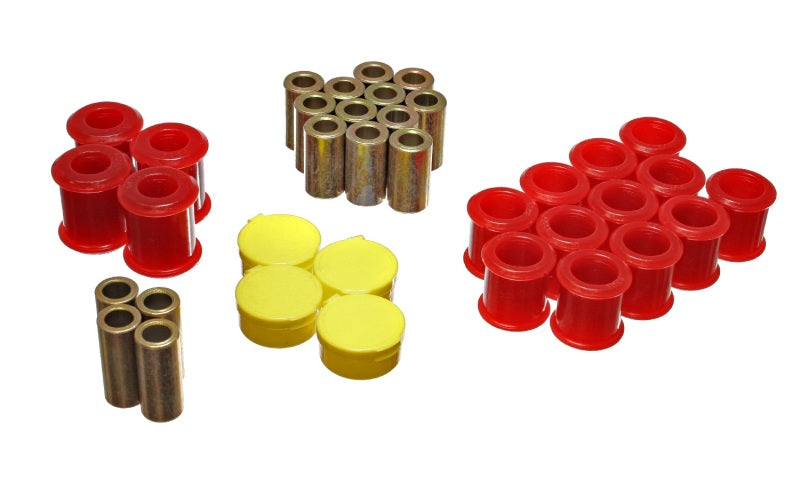 Energy Suspension Red Rear Control Arm Bushing Set 1989-1994 Nissan 240SX (S13)