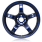 Gram Lights 57CR 18x9.5 +12 5x114.3 Eternal Blue Wheel