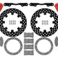 Wilwood 17-21 Can-Am X3RS Red 6-Piston Rear Kit 11.25in - Drilled Rotors