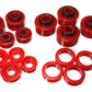 Energy Suspension 99-07 Ford F-250/F-350 SD 2/4WD Crew Cab Body Mount Set - Red