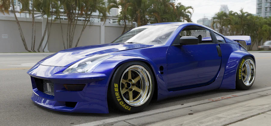 Pandem x Rocket Bunny V2 Widebody Kit 2003-2008 Nissan 350Z (Z33)