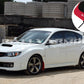 Rally Armor 08-11 Subaru STI (Hatch Only) / 11-14 WRX (Hatch Only) Red UR Mud Flap w/White Logo