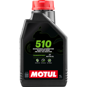Motul 510 2T Pre-Mix Oil Injection 12X1L