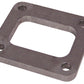 Vibrant T04 Turbo Inlet Flange (Rectangular Inlet) Mild Steel 1/2in Thick