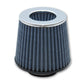 Vibrant Open Funnel Perf Air Filter (5in Cone O.D. x 5in Tall x 2.75in inlet I.D.) Chrome Filter Cap