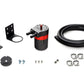 HPS Performance Aluminum Oil Catch Can Kit with 5/8" Barb Adapters and Rubber Hoses, 861-503