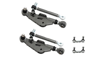 A'PEXi EXV Front Adjustable Lower Control Arms w/ Pillow Ball Stabilizer End Links 1989-1994 Nissan 240SX S13 / Silvia