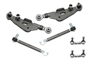 A'PEXi EXV Front Adjustable Lower Control Arms w/ Pillow Ball Stabilizer End Links 1995-1998 Nissan 240SX S14 / S15 Silvia