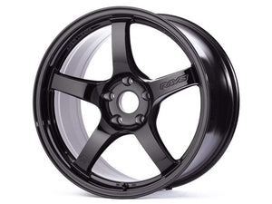 Gram Lights 57CR 18x9.5 +38 5x114.3 Glass Black Wheel (Min Order Qty Of 20)