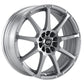 Enkei EDR9 17x8 5x100/114.3 38mm Offset 72.6 Bore Diameter - Silver Wheel