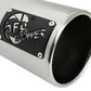 aFe SATURN 4S 4in SS Intercooled Exhaust Tip - Polished 4in In x 5in Out x 12in L Bolt-On