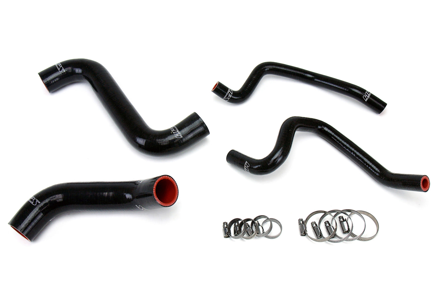 HPS Performance Silicone Hose Kit - Radiator and Heater Hose 57-1809-BLK