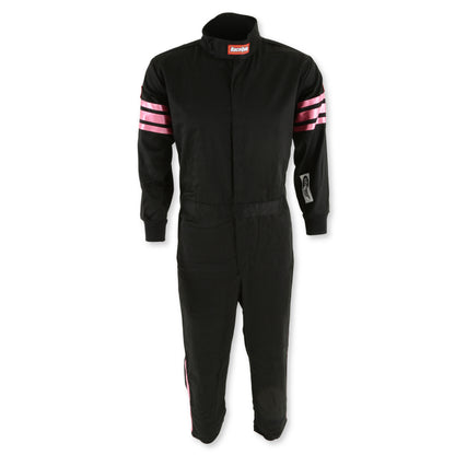 RaceQuip Pink Trim SFI-1 JR. Suit - Kids XXS