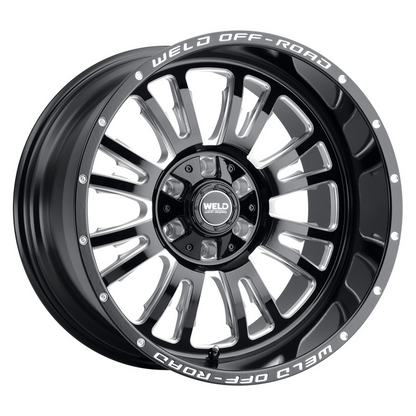 Weld Slingblade 20x9 / 6x135 / 5 BS / 106.1 HB - Gloss Black Milled - Non-BL Wheel