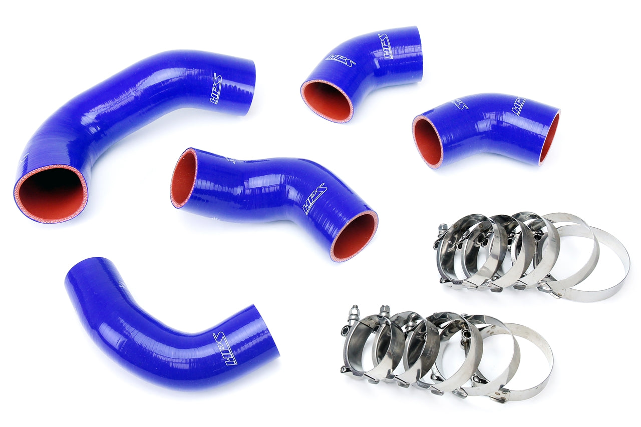 HPS Performance Silicone Hose Kit - Intercooler Hose Boot 57-1227-BLUE