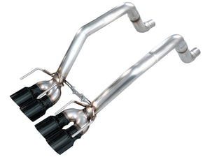 AWE Tuning 05-07 C6 Chevrolet Corvette 6.0L Track Edition Axleback Exhaust w/ Diamond Black Tips