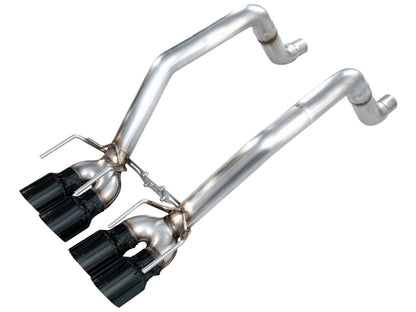 AWE Tuning 05-07 C6 Chevrolet Corvette 6.0L Track Edition Axleback Exhaust w/ Diamond Black Tips