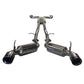 Injen 09-20 Nissan 370Z Dual 60mm SS Cat-Back Exhaust w/ Built In Resonated X-Pipe