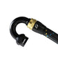 GReddy AN04 180 DEGREE HOSE END SWIVEL BLACK/GOLD ANODIZED