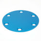 NRG Horn Delete Plate Laser Logo - Blue
