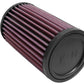 K&N Universal Clamp-On Air Filter 2-7/16in FLG / 3-1/2in OD / 6in H