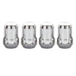 McGard SplineDrive Lug Nut (Cone Seat) M12X1.5 / 1.24in. Length (4-Pack) - Chrome (Req. Tool)