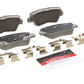 Brembo OE 2017 Hyundai Elantra/18-22 Ioniq/18-19 Sonata/16-17 Veloster Ceramic Brake Pad - Rear
