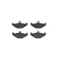 Brembo OE 95-00 Dodge Viper/08-11 Tesla Roadster PRIME Low-Met Brake Pad - Rear