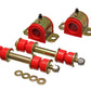 Energy Suspension 95-00 Toyota Pickup 2WD (Exc T-100/Tundra) Red 25mm Front Sway Bar Bushing Set