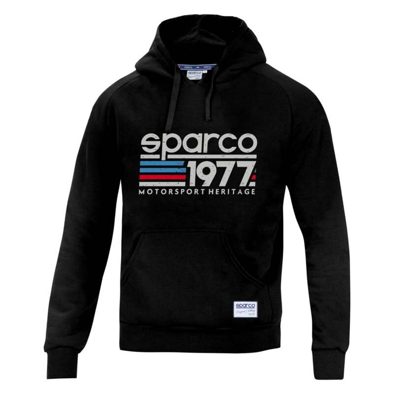 Sparco Hoodie 1977 LRG Black