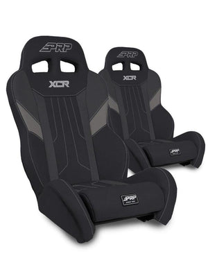 PRP XCR Suspension Seats Kit for Can-Am Maverick X3 (Pair) - Black & Gray