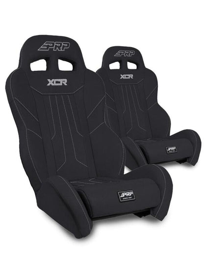 PRP Can-Am Maverick X3 XCR Suspension Seats Kit (Pair) - Black