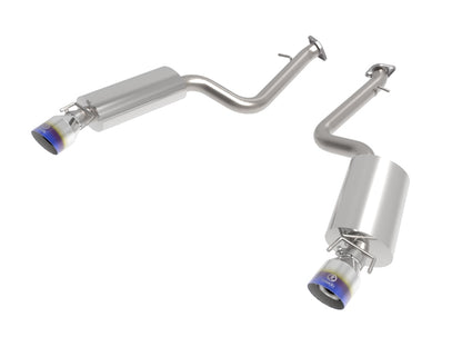 aFe Lexus IS350 14-22 V6-3.5L Takeda Axle-Back Exhaust System- Blue Tip