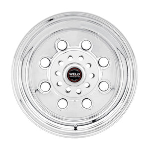 Weld Draglite 15x3.5 / 5x4.5 & 5x4.75 BP / 1.375in. BS Polished Wheel - Non-Beadlock