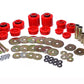 Energy Suspension 80-96 Ford F-150/250/350 Red Body Mount Set Includes Hardware