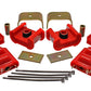 Energy Suspension 73-84 K5 Blazer 4WD Fullsize Red Complete Motor&Trans Mount Set Zinc Finish