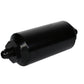 Aeromotive In-Line Filter - (AN-6 Male) 10 Micron Fabric Element Bright Dip Black Finish