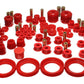 Energy Suspension 97-01 Honda Prelude (Type SH only) Red Hyper-Flex Master Bushing Set