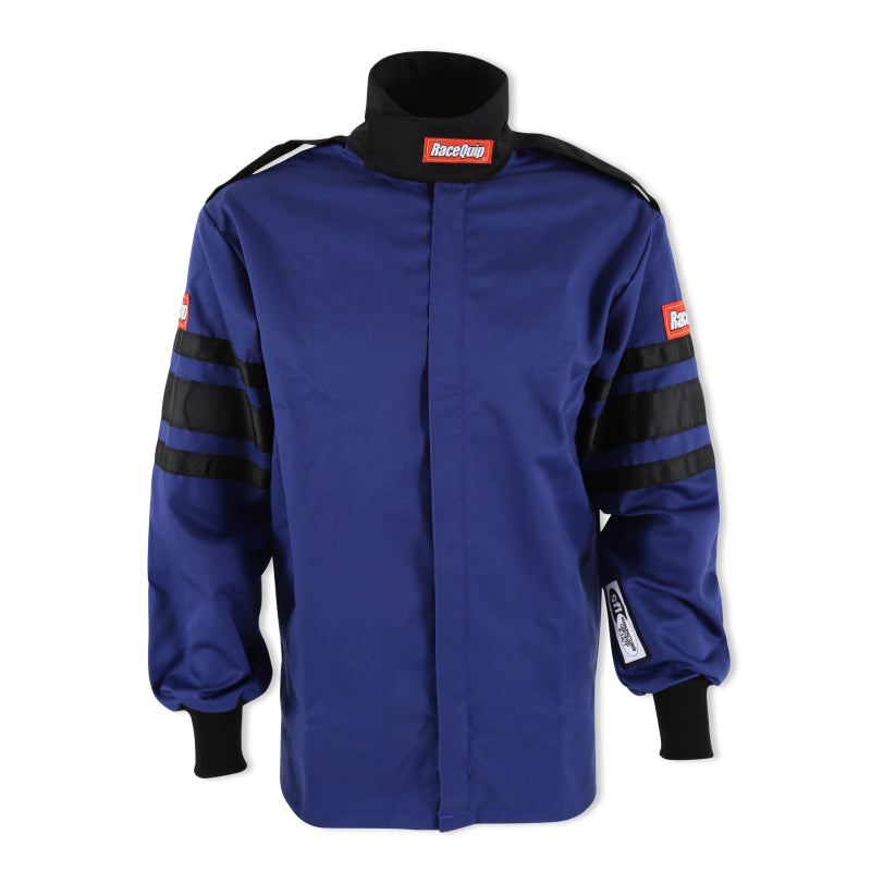 RaceQuip Blue SFI-1 1-L Jacket - Medium