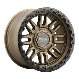 Weld Off-Road Swift 17x9in - 8x180 BP - ET-12 - 124.3mm CB - Satin Bronze Wheel & Black Ring