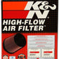 K&N Cone Filter 5in ID 6.5in base 4.5in top 5.625in height carbon fiber look