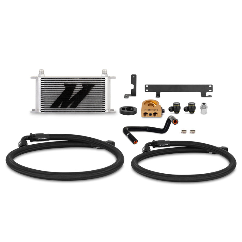 Mishimoto Silver Thermostatic Oil Cooler Kit 2022-2023 WRX