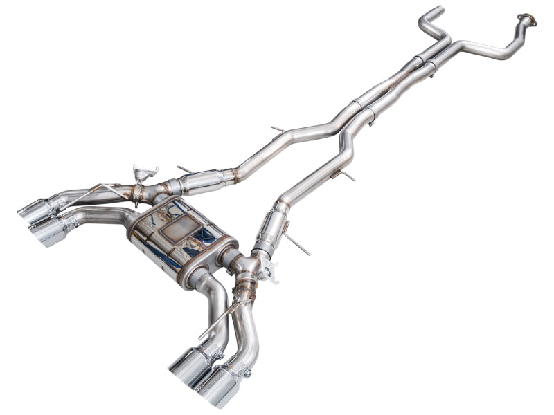 AWE 22-26 Cadillac CT5-V Blackwing SwitchPath Exhaust - Chrome Silver Tips
