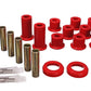 Energy Suspension 82-04 GM S-10/S-15 Pickup 2WD / 82-04 S-10 Blazer Red Rear Leaf Spring Bushing Set