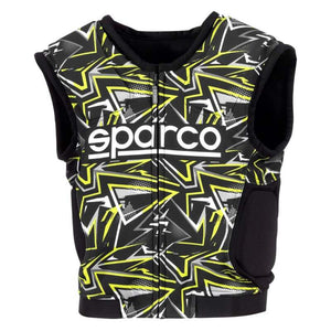 Sparco Vest SJ Pro K-3 MED - BLK/YEL