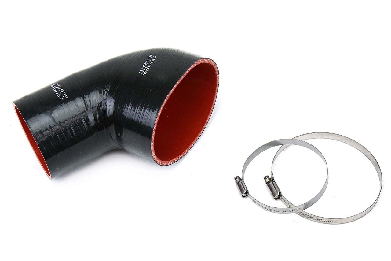 HPS Performance Silicone Hose Kit - Air Intake Hose 57-1078-BLK