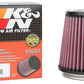 K&N Filter Universal Rubber Filter Round Tapered 4.5in  Flange 5.875in Base 4.5 inch Top 6in  Height